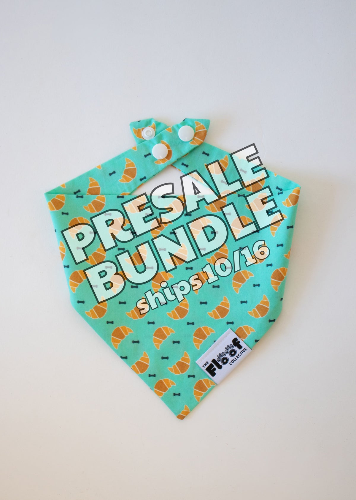 Croissant Dreams Sweater, Bandana, & Charm Bundle